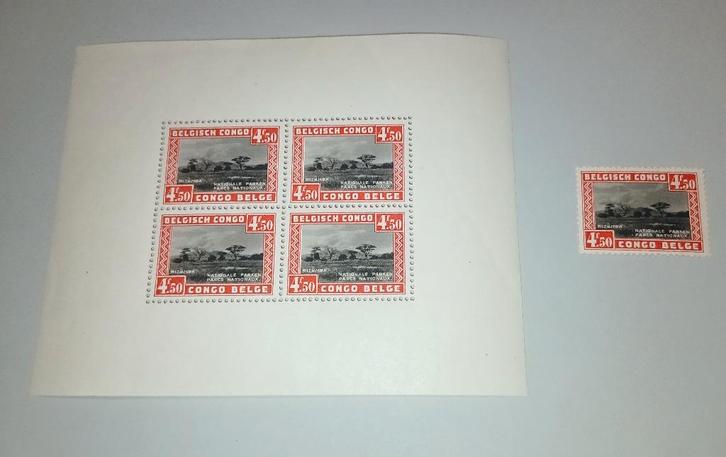 Belgisch Congo – Postfris  (1937–1960), Timbres & Monnaies, Timbres | Afrique, Non oblitéré, Autres pays, Enlèvement ou Envoi