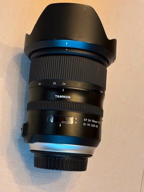 Tamron 24-70 f2/8 G2 Canon, Computers en Software, Overige Computers en Software, Zo goed als nieuw, Ophalen