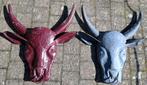 decoratieve stierenkop, Ophalen of Verzenden, Gebruikt