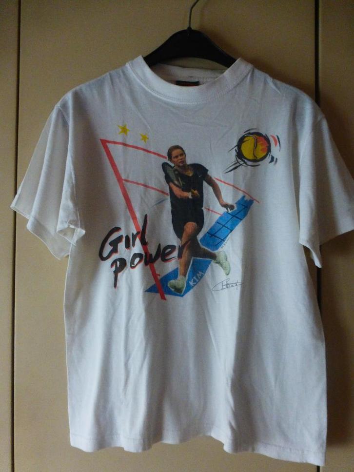T-shirt „Kim Clijsters” T: 164, Verzamelen, Kleding en Patronen, Ophalen of Verzenden