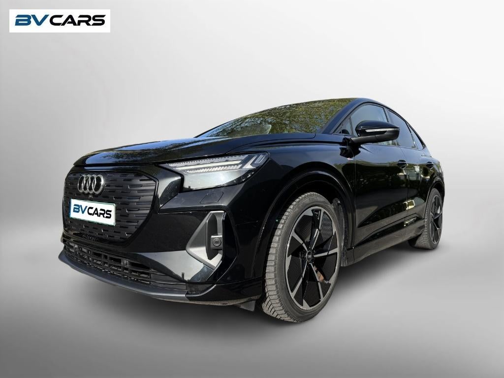 Audi Q4 e-tron Sportback 82 kWh 50 Quattro S line 21"/Pano, Auto's, Audi, Bedrijf, Te koop, Q4 e-tron, 4x4, ABS, Achteruitrijcamera