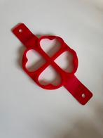 Siliconen bakvorm en koelelementen set, Ophalen of Verzenden, Nieuw, Rood