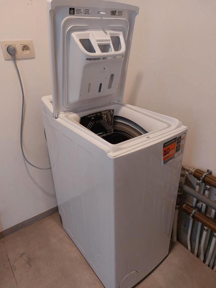 Lave-linge Whirlpool 6.5kg – État comme neuf (Sous Garantie), Electroménager, Lave-linge, Comme neuf, Élévateur, 6 à 8 kg, 95 cm ou plus