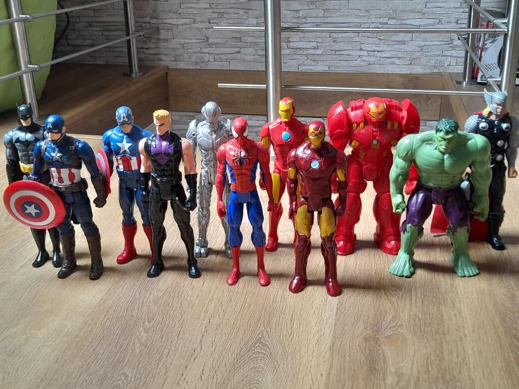 Lot Avengers, Kinderen en Baby's, Speelgoed | Actiefiguren, Ophalen of Verzenden, Gebruikt