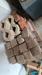 Oprit/terrastegels, bakstenen gratis op te halen., Bricolage & Construction, Briques, Enlèvement, Briques