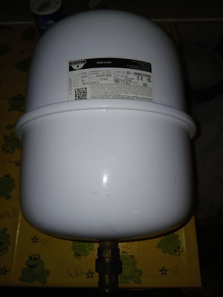 Vase d'expansion 18l Zilmet, Bricolage & Construction, Chauffe-eau & Boilers, Enlèvement