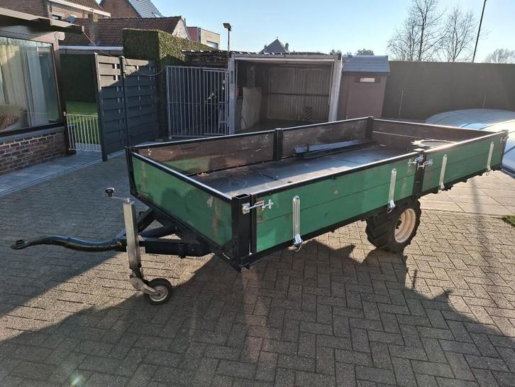 Platte kar 365cm x 180cm, Zakelijke goederen, Landbouw | Werktuigen, Ophalen