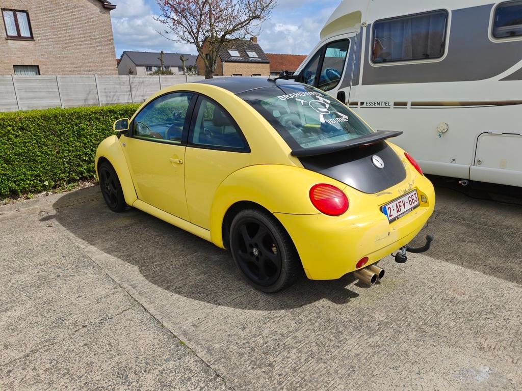 Volkswagen Beetle euro 3 benzine 1999, Cuir, Achat, Boîte manuelle, Noir