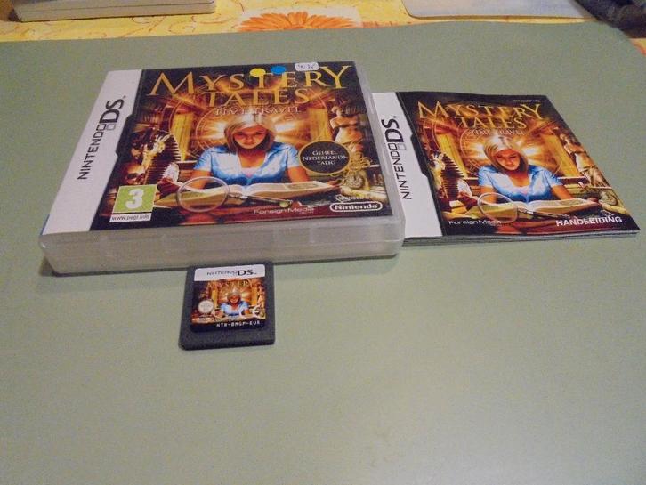 Nintendo DS Mystery Tales Time Travel (CIB), Games en Spelcomputers, Games | Nintendo DS, Gebruikt, Puzzel en Educatief, Vanaf 3 jaar
