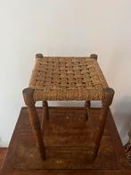 VINTAGE KRUK KRUKJE HOUT MET ZIT KOORD, Ophalen of Verzenden, Gebruikt, Hout