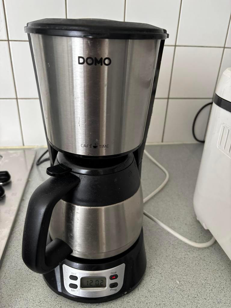 Domo percolator, Ophalen, Gebruikt, Koffiemachine, Gemalen koffie
