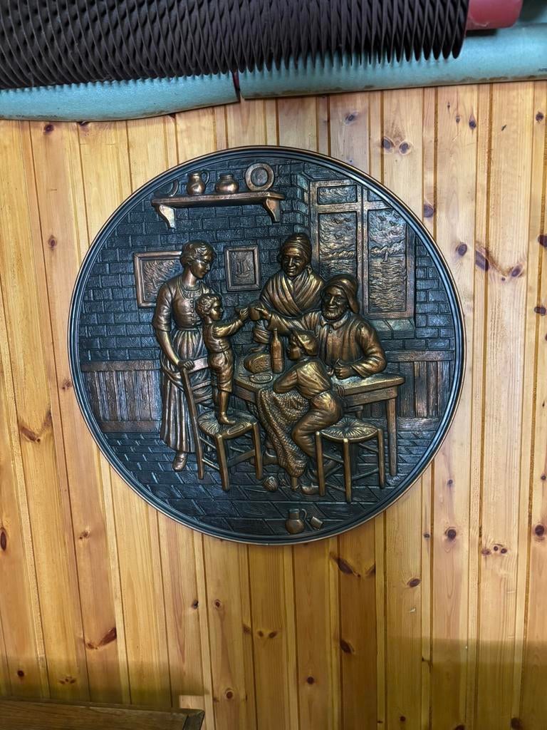 Koperen plaat, Ophalen