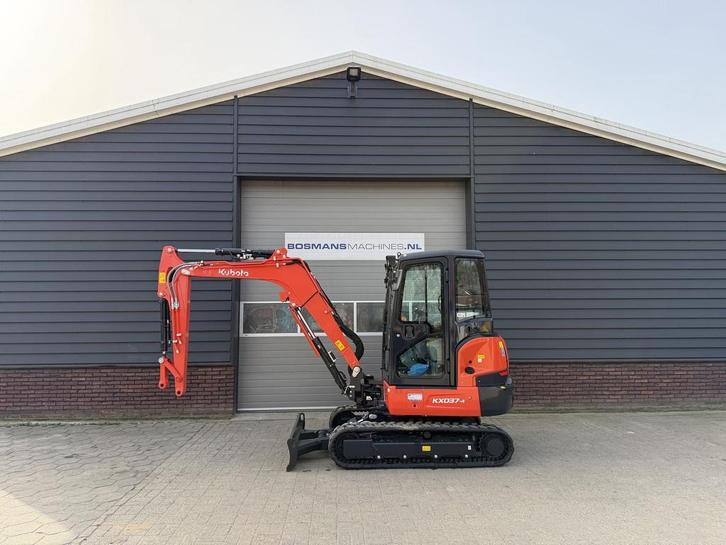 Kubota KX037 HI AIRCO minigraver NIEUW, Zakelijke goederen, Machines en Bouw | Kranen en Graafmachines, Graafmachine