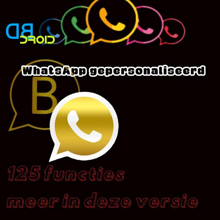 Application WhatsApp personnalisée avec de nombreuses foncti, Informatique & Logiciels, Systèmes d'exploitation, Envoi