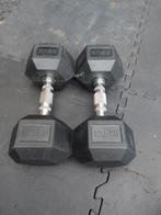 Kit d'haltères hexagonaux Zeuz 12,5 kg, Enlèvement, Comme neuf, Bras, Haltère