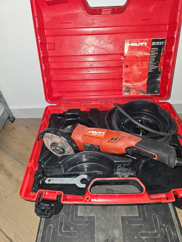 Hilti meuleuse 125 mm – très bon état, Bricolage & Construction, Outillage | Meuleuses