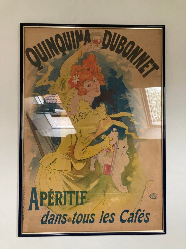 Originele litho uit 1896 Quinquina Dubonnet, Ophalen