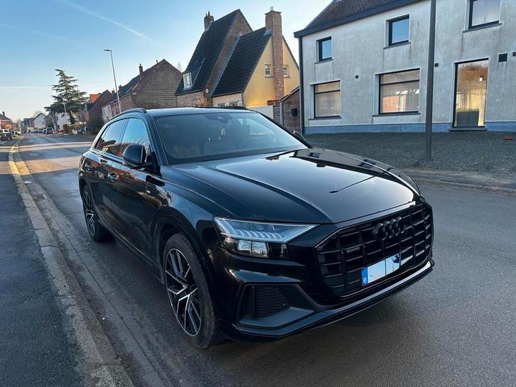 AUDI Q8 50TDi 3X S-LINE PANO DAK LEER CAMERA NAVIGATIE FULL, Autos, Audi, Entreprise, Achat, Q8, Caméra 360°, 4x4, ABS, Caméra de recul
