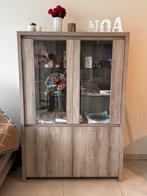 Vitrine kast met verlichting, Huis en Inrichting, Kasten | Vitrinekasten, Ophalen, 100 tot 150 cm, 150 tot 200 cm, Overige houtsoorten