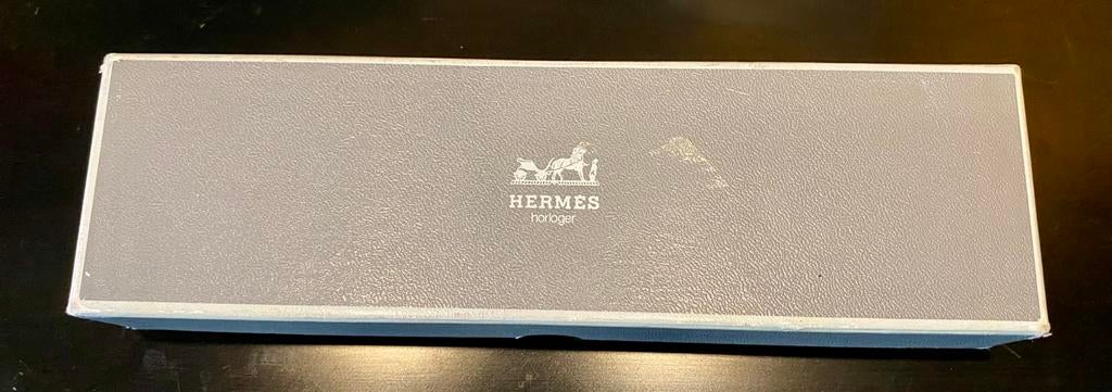 Vintage Hermès horlogebox, Ophalen of Verzenden, Gebruikt