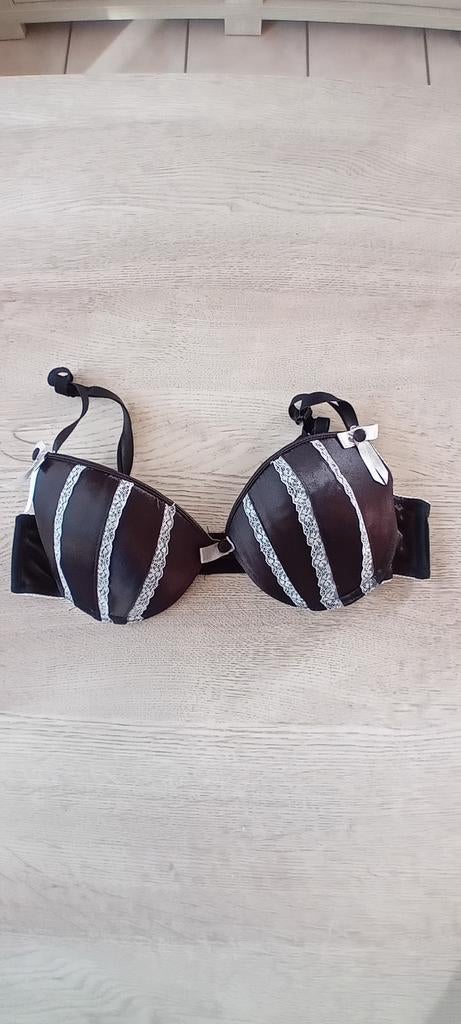 Audace 90B zwart-witte bh, Kleding | Dames, Ondergoed en Lingerie, BH, Zwart, Ophalen of Verzenden