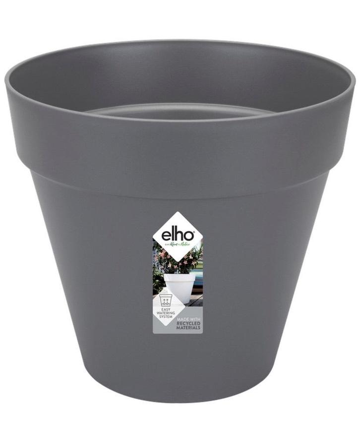 ELHO: 3 maten bloempotten, Tuin en Terras, Bloempotten, Gebruikt, Kunststof, Ophalen