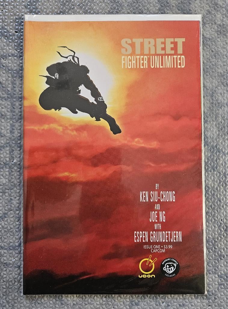 Street Fighter Unlimited #1 Newbury exclusive cover, Comics, Enlèvement ou Envoi, Neuf