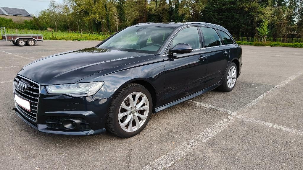 Audi A6 Avant Quatro, Auto's, Audi, Automaat, Euro 6, 4 cilinders, Blauw