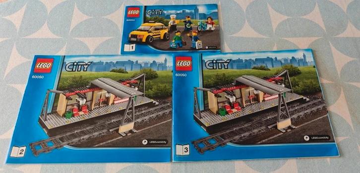 LEGO City Treinstation (60050), Kinderen en Baby's, Speelgoed | Duplo en Lego, Nieuw, Lego, Complete set, Ophalen of Verzenden
