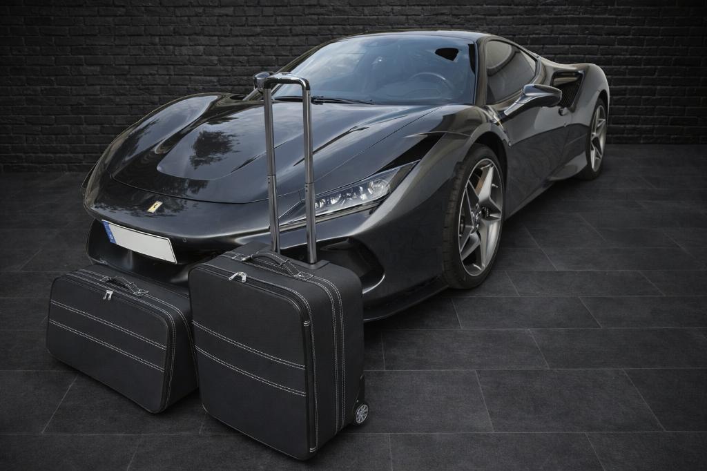 Roadsterbag koffers/kofferset voor de Ferrari F8 Tributo, Auto diversen, Auto-accessoires, Nieuw, Verzenden