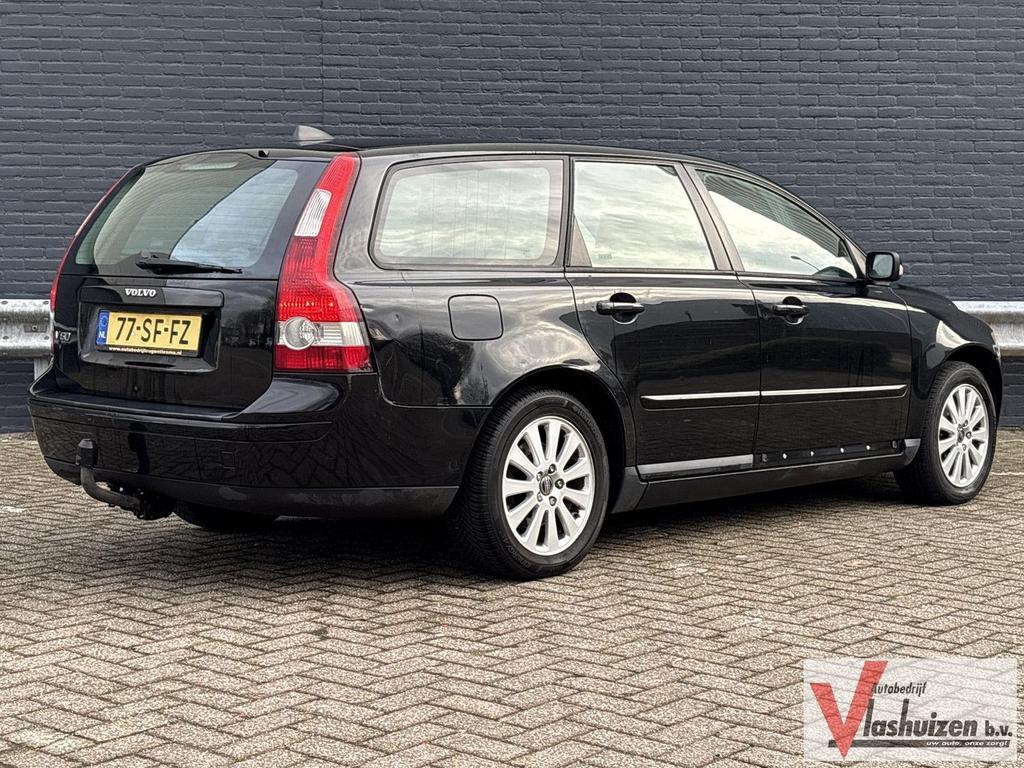 Volvo V50 1.6D Momentum | Cruise | Climate | Trekhaak |, Auto's, Zwart, Zwart, Bedrijf, V50