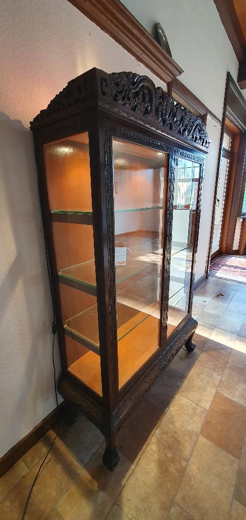 Vitrine d'exposition de style Sino-Japonais, Maison & Meubles, Enlèvement, Verre