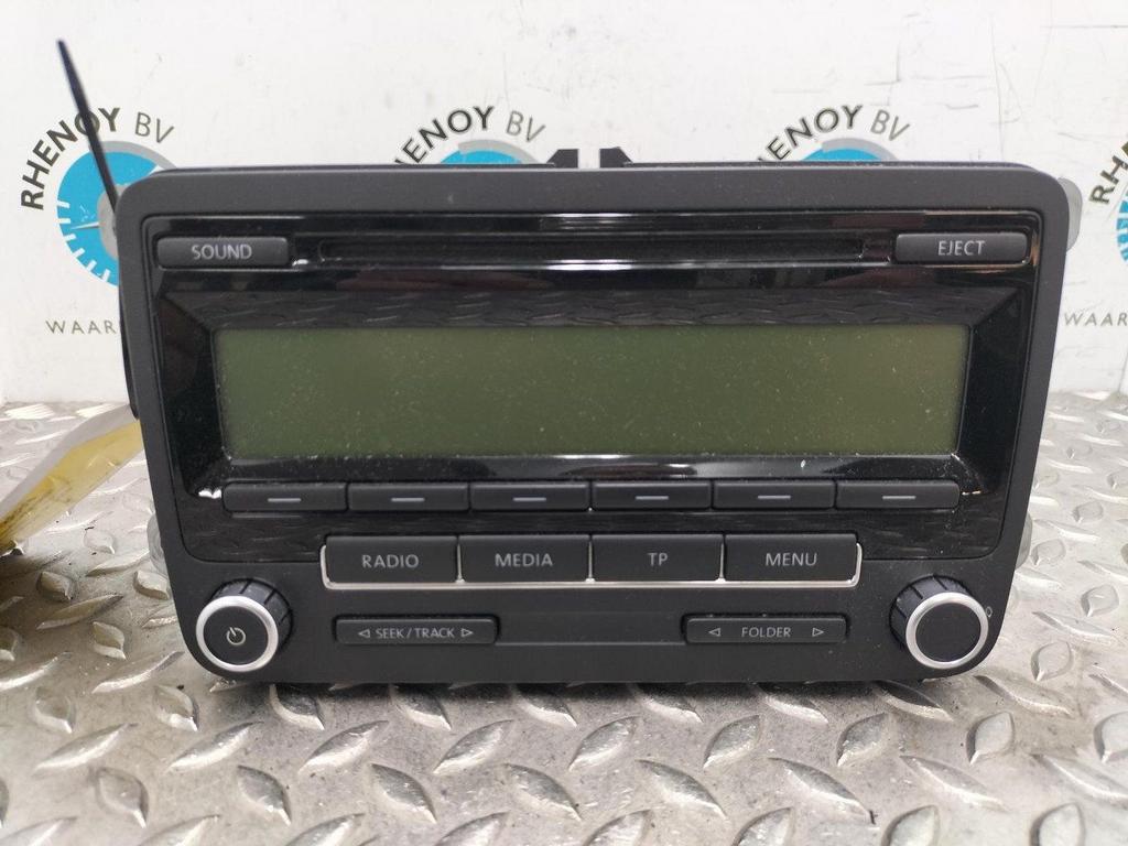 VOLKSWAGEN GOLF PLUS 1KP 5M 1.9 TDI Trendl BlueM  RADIO 2009, Autos : Pièces & Accessoires, Autres pièces automobiles, Utilisé