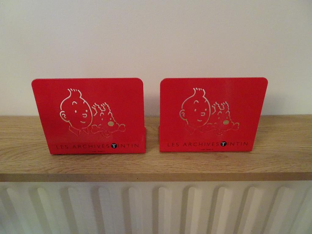 Serre livre métallique - Archives Atlas  Tintin - Hergé, Collections, Enlèvement ou Envoi, Tintin, Neuf, Ustensile