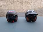 2 helmen te koop in zeer goede staat, Motoren, Kleding | Motorhelmen, Ophalen of Verzenden, XL, HJC