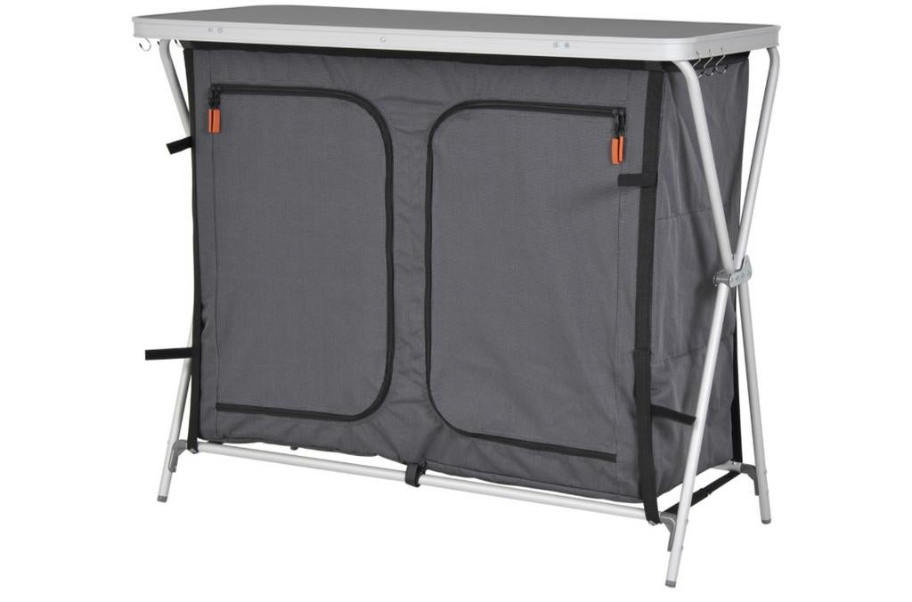 Camping kast inklapbaar, Caravanes & Camping, Meubles de camping, Comme neuf, Armoire de camping, Enlèvement