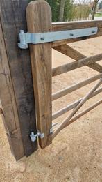 Poortbeslag scharnieren en sluiting, nieuw, Ophalen of Verzenden