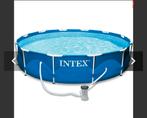 NIEUW Zwembad 3,7m Intex, Tuin en Terras, Ophalen