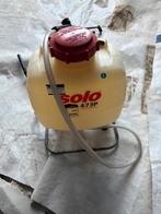 Rugsproeier, Ophalen, Gebruikt, Onkruidbestrijding