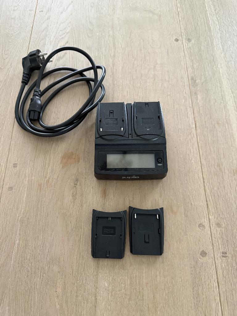 Jupio Lader Canon en Nikon, TV, Hi-fi & Vidéo, Batteries, Enlèvement, Comme neuf