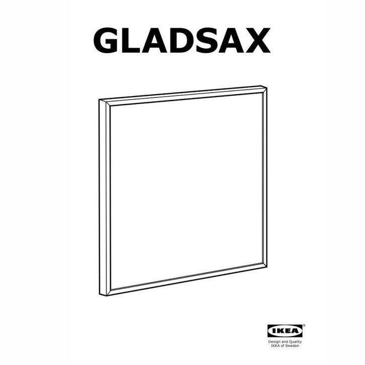 Cadre IKEA GLADSAX pour vinyle, Audio, Tv en Foto, Fotografie | Fotolijsten, Zo goed als nieuw, Ophalen