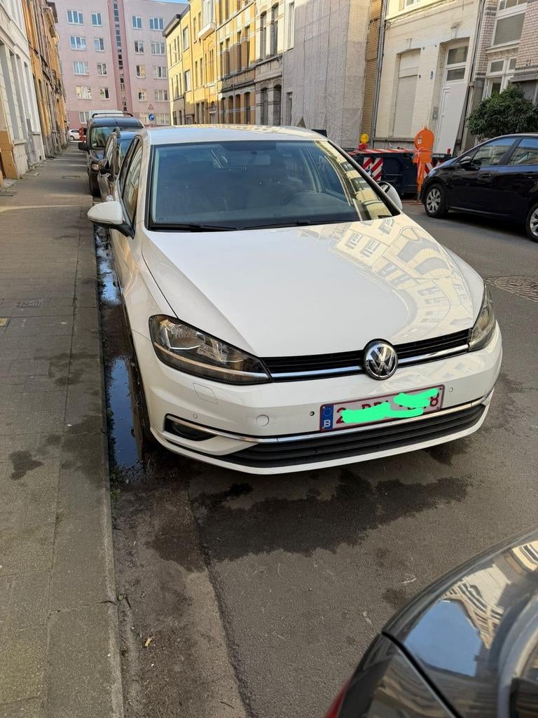 VW Golf 7 2.0 TDI automatique 150CV, Autos, Volkswagen, Noir, Diesel, Automatique, Blanc