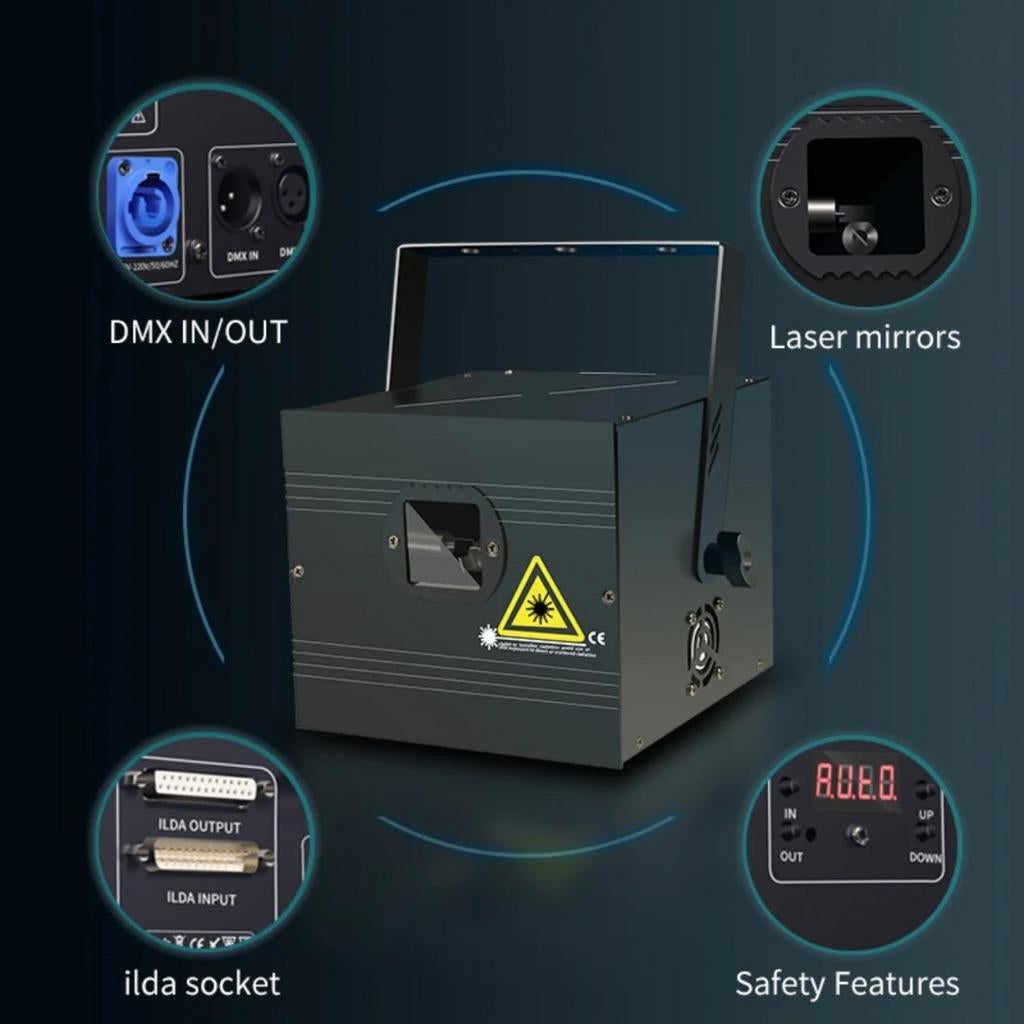 Laser 3 watt / 5 watt, Ophalen of Verzenden, Laser