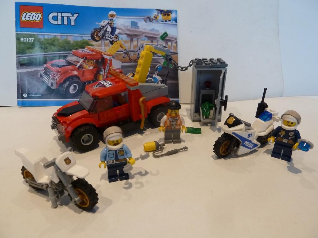 Lego City Police 60137 Trouble avec une dépanneuse, City, Enlèvement ou Envoi, Lego, Ensemble complet