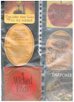 BIERVILTJES CIDER, Verzenden, Zo goed als nieuw, Viltje(s)