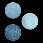 3 x Munten / België / 50 Frank / Zilver 835, Postzegels en Munten, Munten | België, Zilver, Ophalen of Verzenden, Losse munt, Zilver