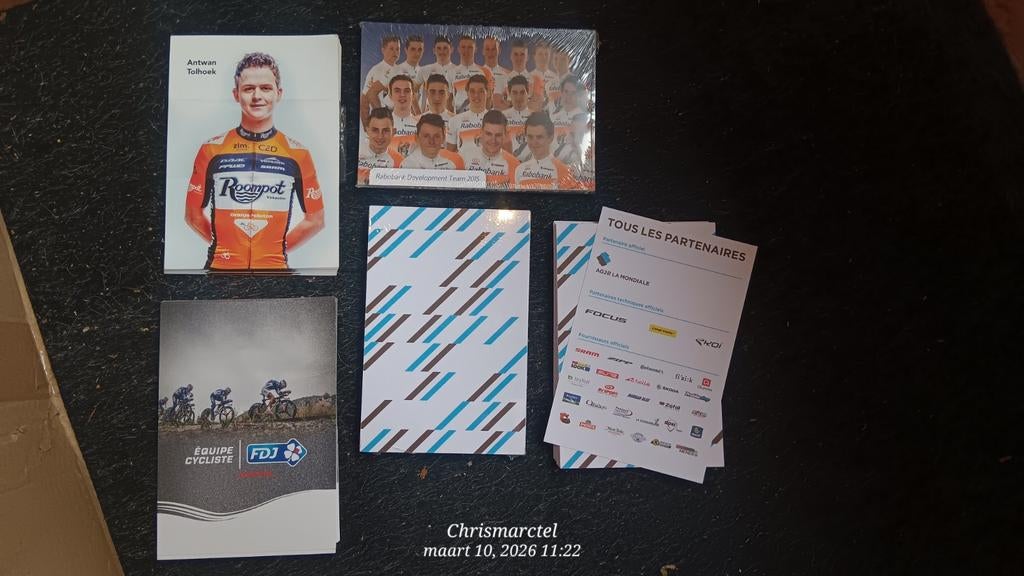 Wieler teams, Giro  etc..., Collections, Enlèvement