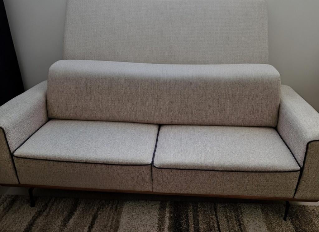 Canapés salon complet 3 + 3 + 1 + 1, Enlèvement, Utilisé, Quatre personnes ou plus, Tissus