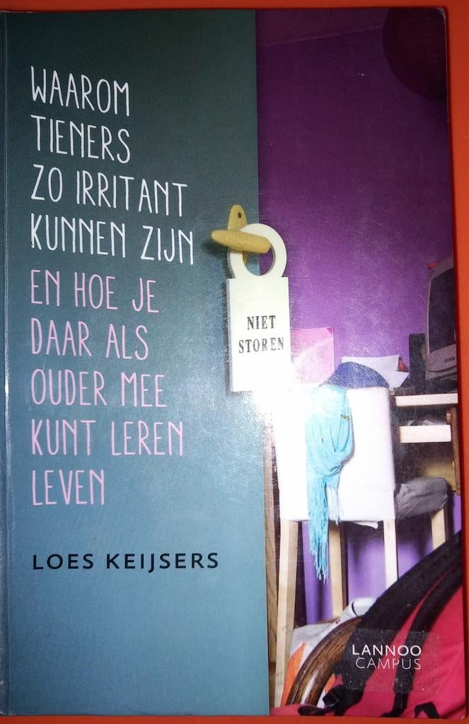 Boek - waarom tieners zo irritant kunnen zijn -> 3€, Boeken, Ophalen, Zo goed als nieuw, Opvoeding vanaf 10 jaar