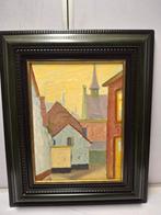 Kleurrijk schilderij H. BONGERS, Enlèvement